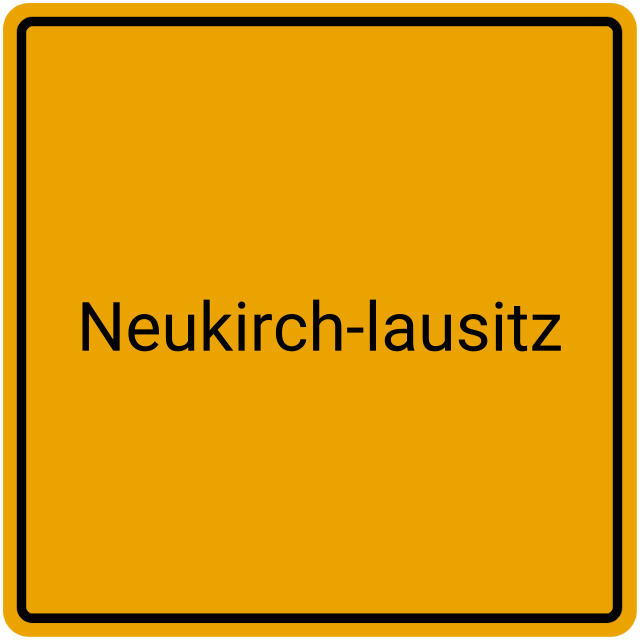 Meldebestätigung Neukirch-Lausitz