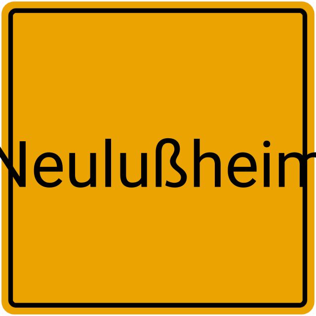 Meldebestätigung Neulußheim