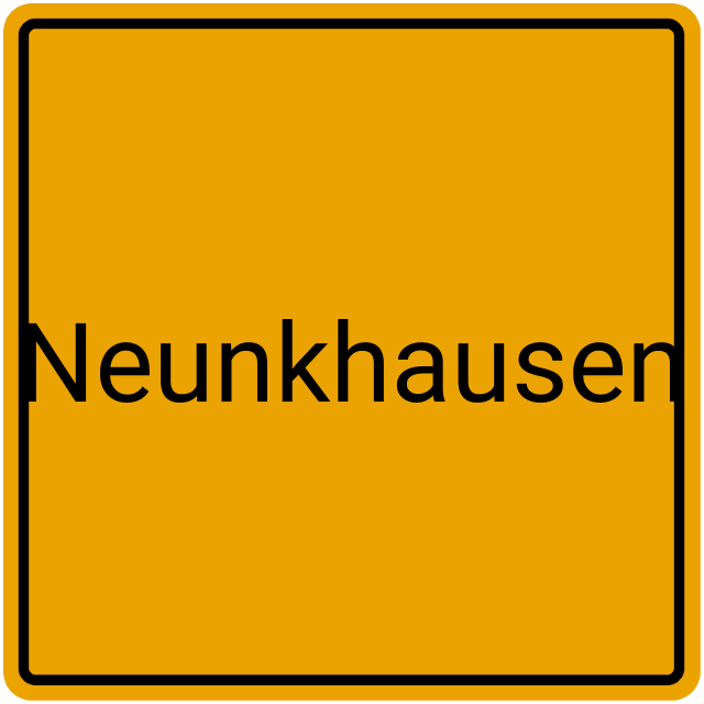 Meldebestätigung Neunkhausen