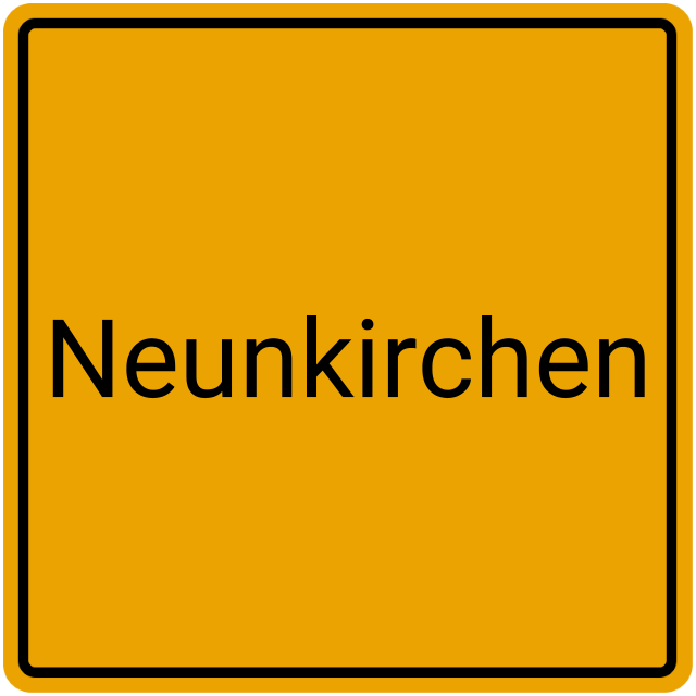 Meldebestätigung Neunkirchen