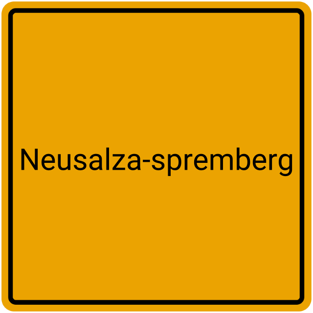 Meldebestätigung Neusalza-Spremberg