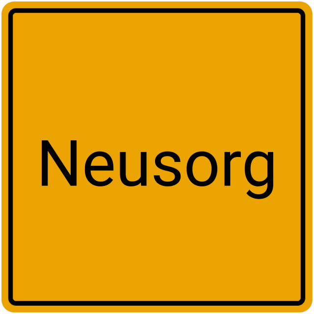 Meldebestätigung Neusorg