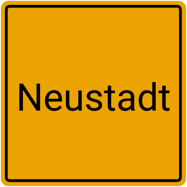 Meldebestätigung Neustadt