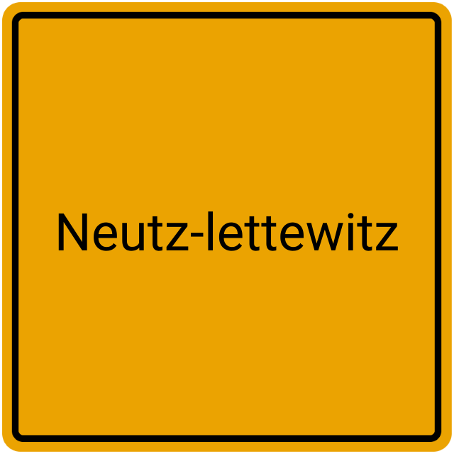 Meldebestätigung Neutz-Lettewitz