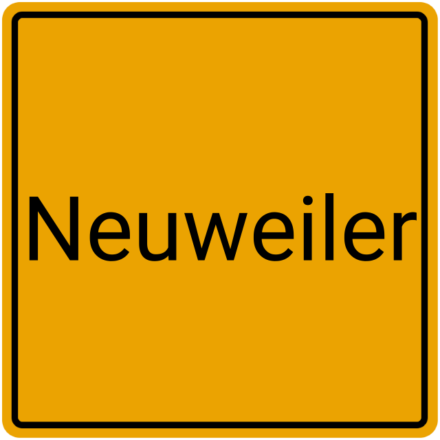 Meldebestätigung Neuweiler