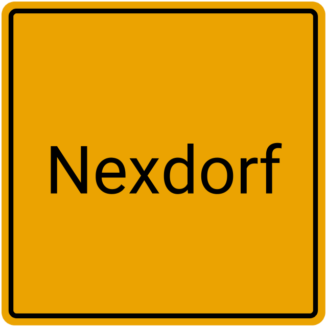 Meldebestätigung Nexdorf