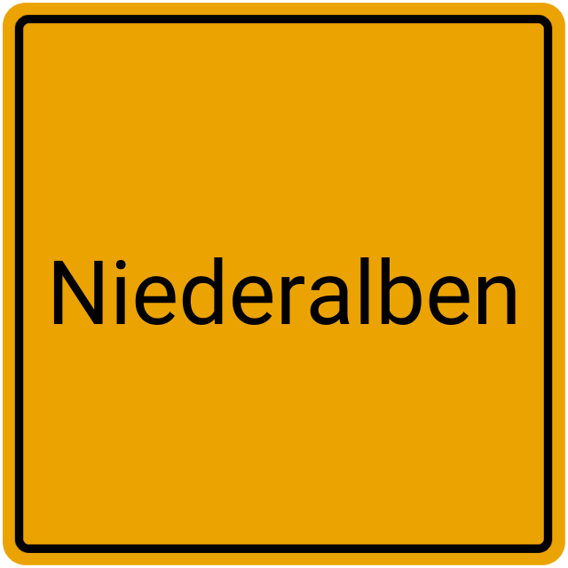 Meldebestätigung Niederalben
