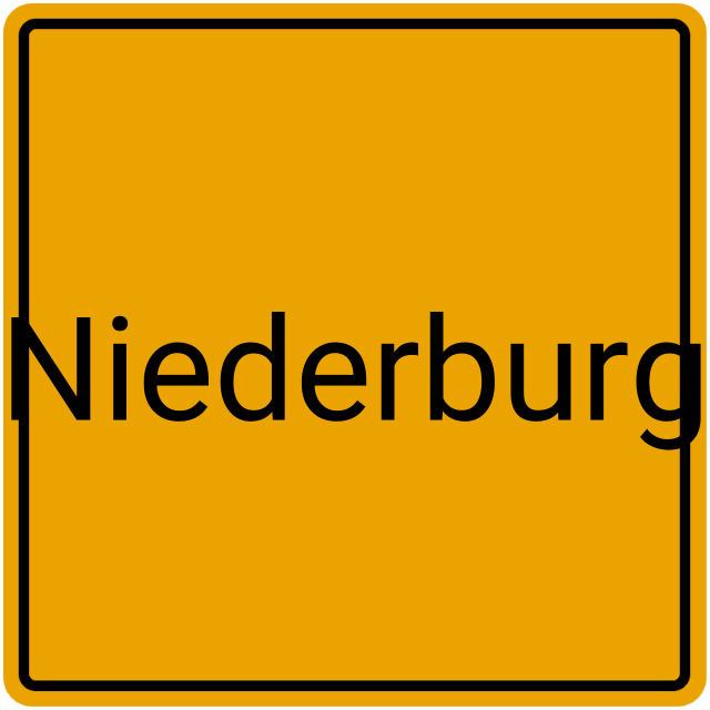 Meldebestätigung Niederburg