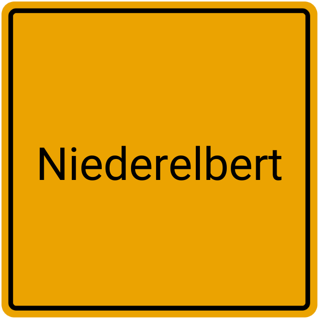 Meldebestätigung Niederelbert