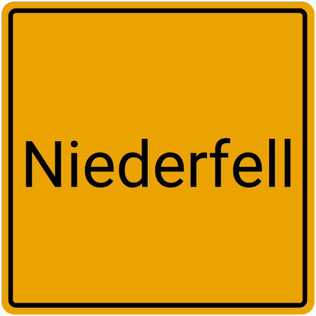 Meldebestätigung Niederfell