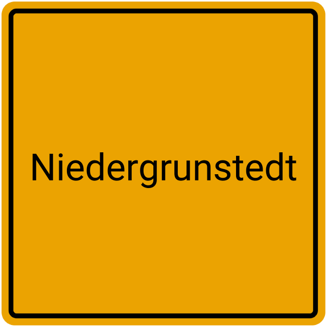 Meldebestätigung Niedergrunstedt
