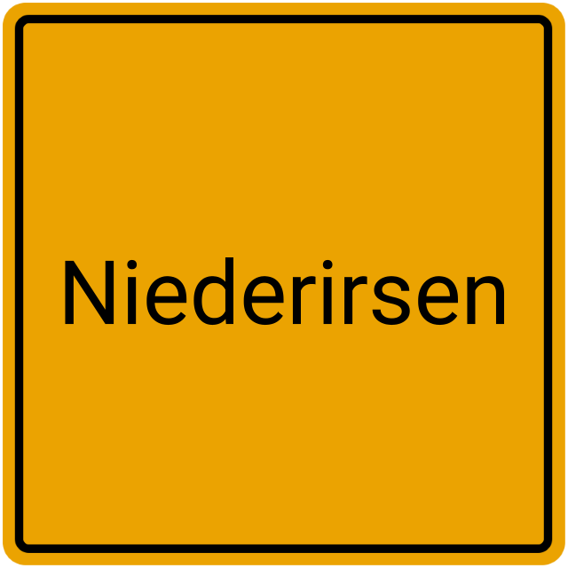 Meldebestätigung Niederirsen