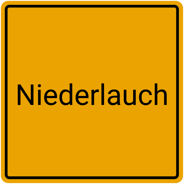 Meldebestätigung Niederlauch