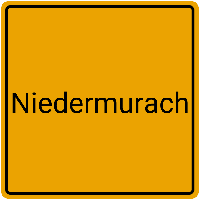 Meldebestätigung Niedermurach