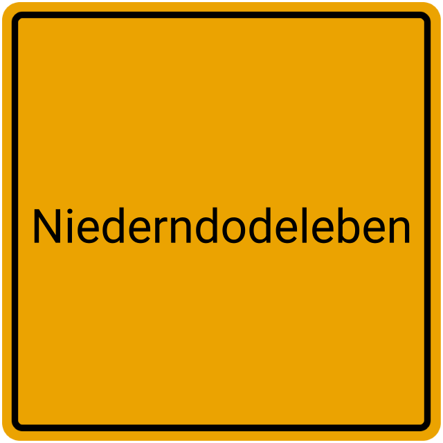 Meldebestätigung Niederndodeleben