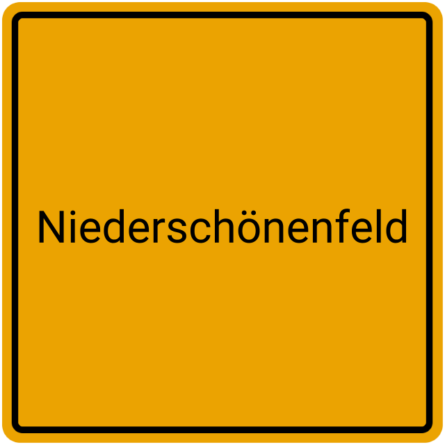 Meldebestätigung Niederschönenfeld