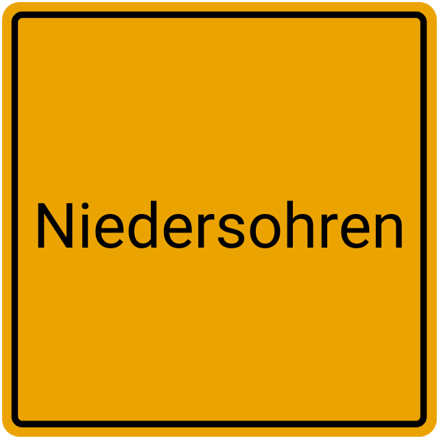 Meldebestätigung Niedersohren