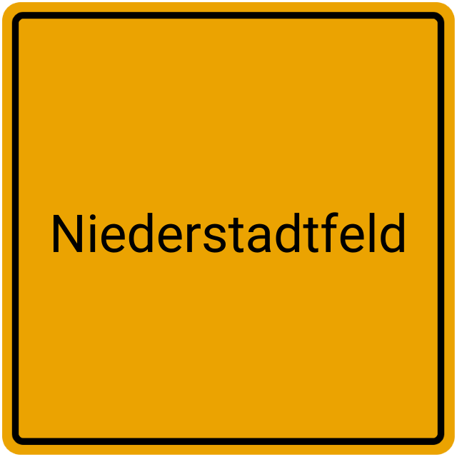 Meldebestätigung Niederstadtfeld