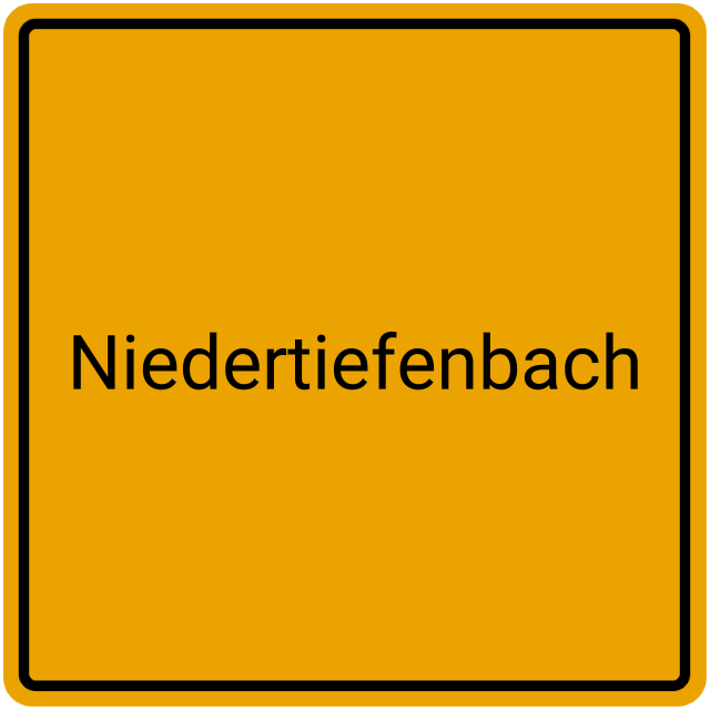 Meldebestätigung Niedertiefenbach