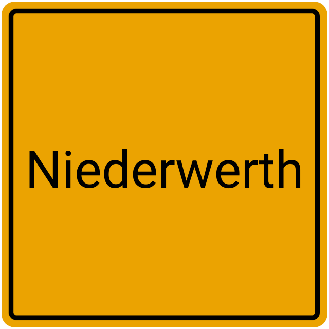 Meldebestätigung Niederwerth