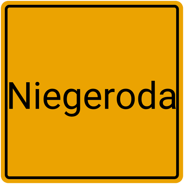 Meldebestätigung Niegeroda