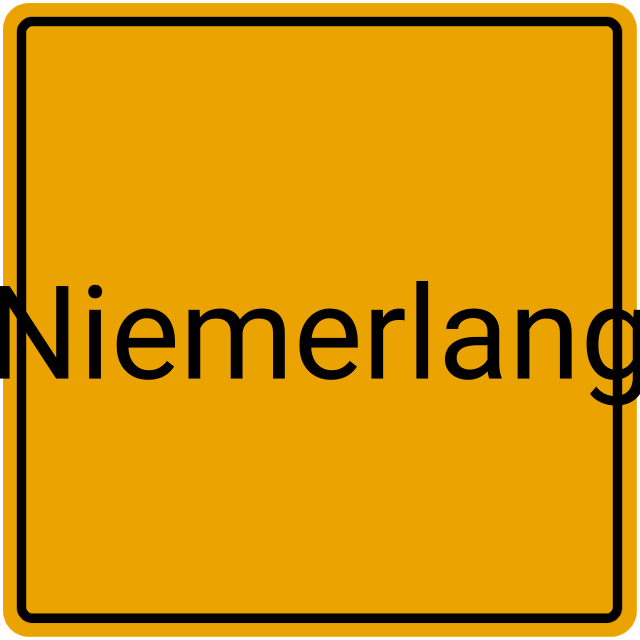 Meldebestätigung Niemerlang