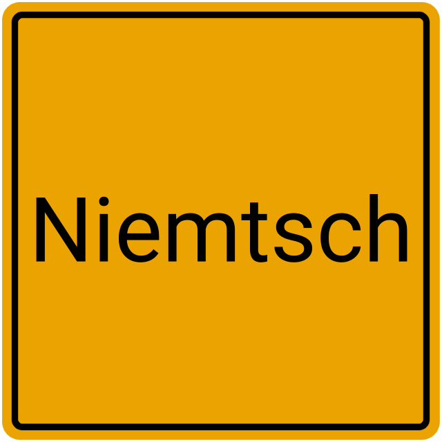 Meldebestätigung Niemtsch