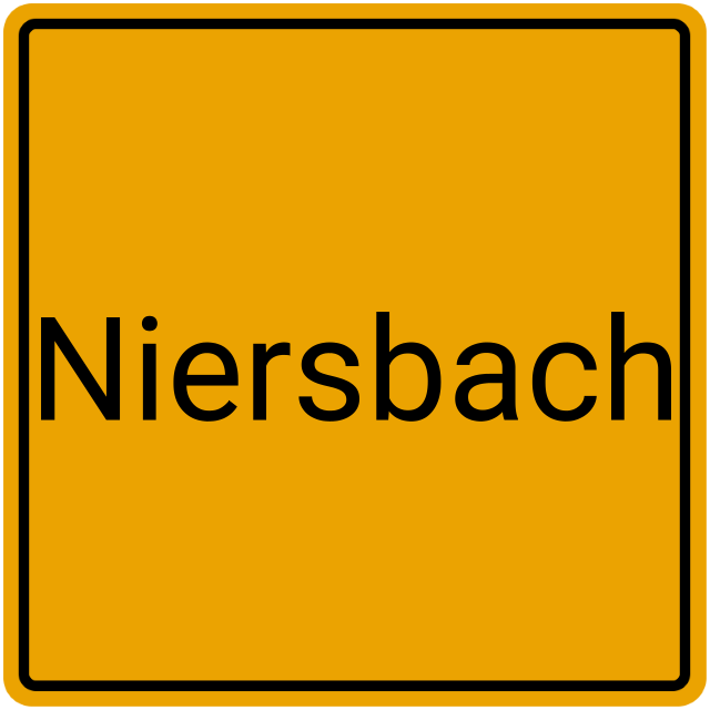 Meldebestätigung Niersbach