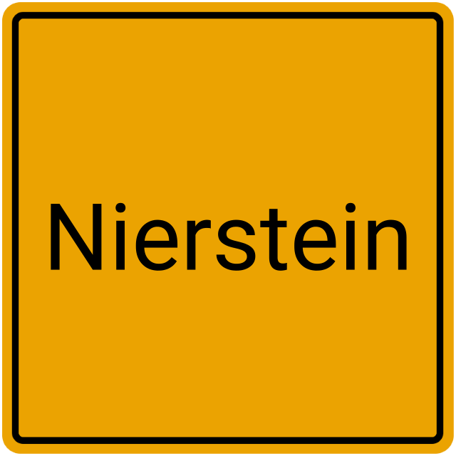 Meldebestätigung Nierstein