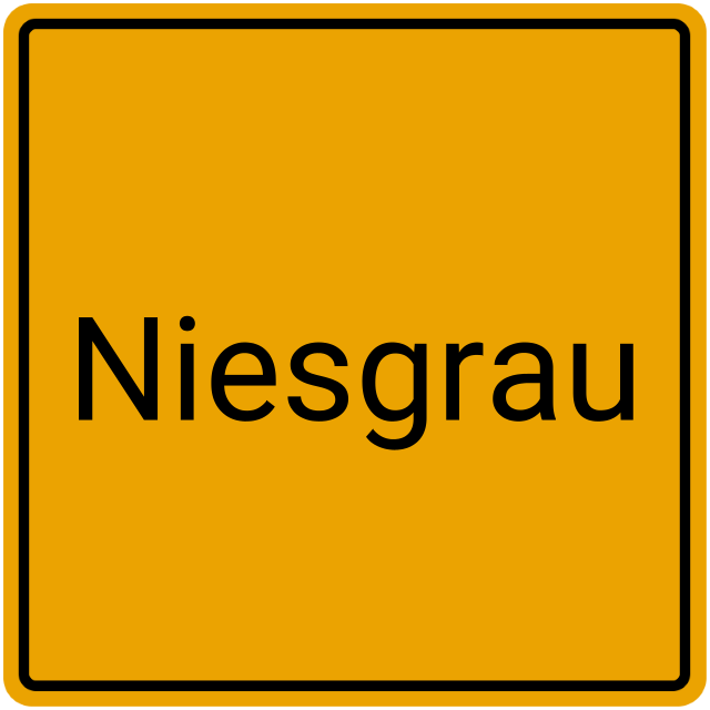 Meldebestätigung Niesgrau