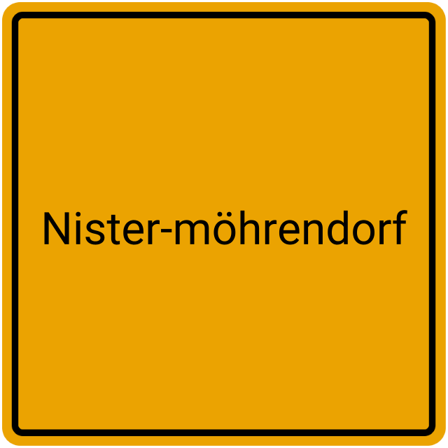 Meldebestätigung Nister-Möhrendorf