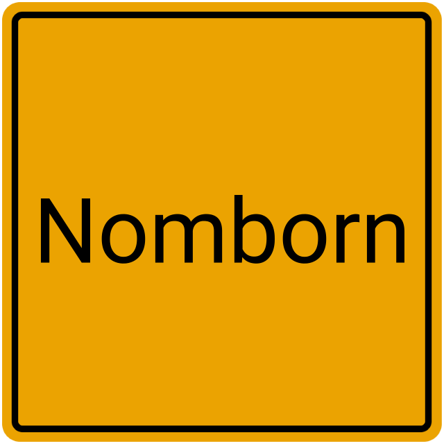 Meldebestätigung Nomborn