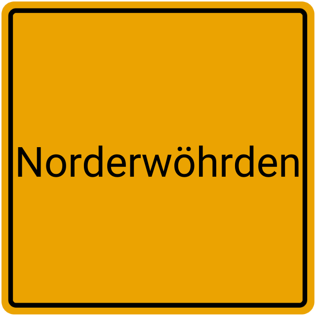 Meldebestätigung Norderwöhrden