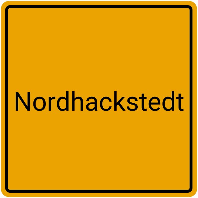 Meldebestätigung Nordhackstedt