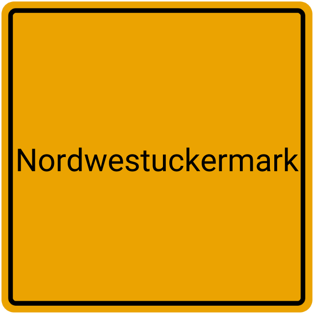 Meldebestätigung Nordwestuckermark