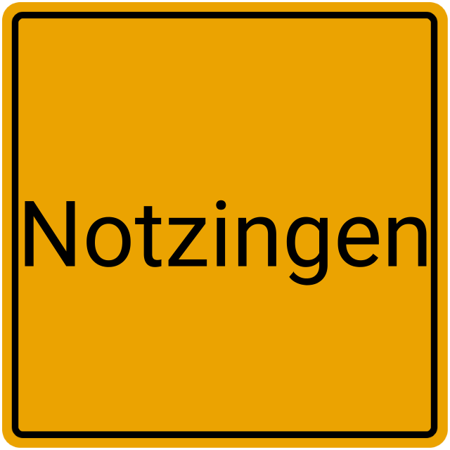 Meldebestätigung Notzingen