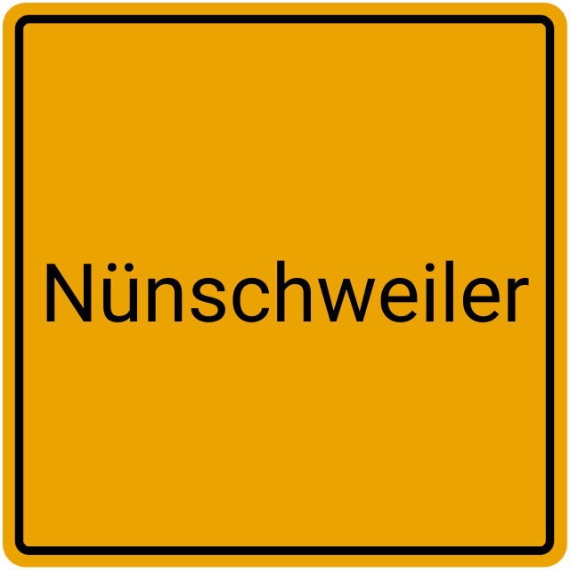 Meldebestätigung Nünschweiler