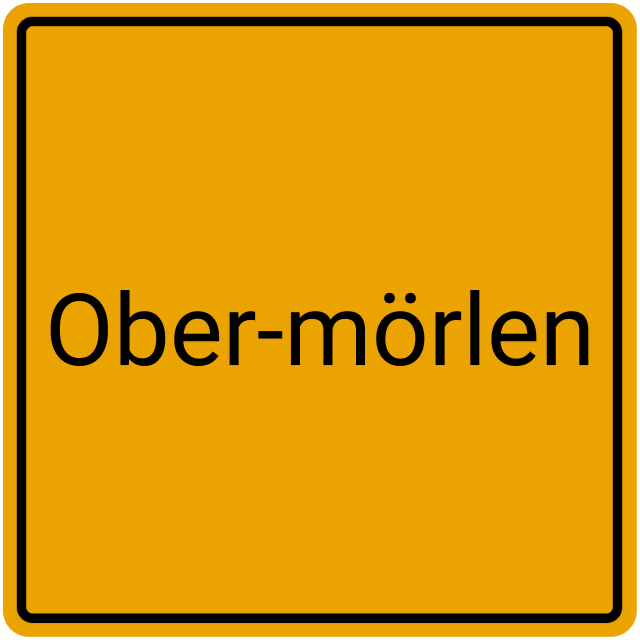 Meldebestätigung Ober-Mörlen