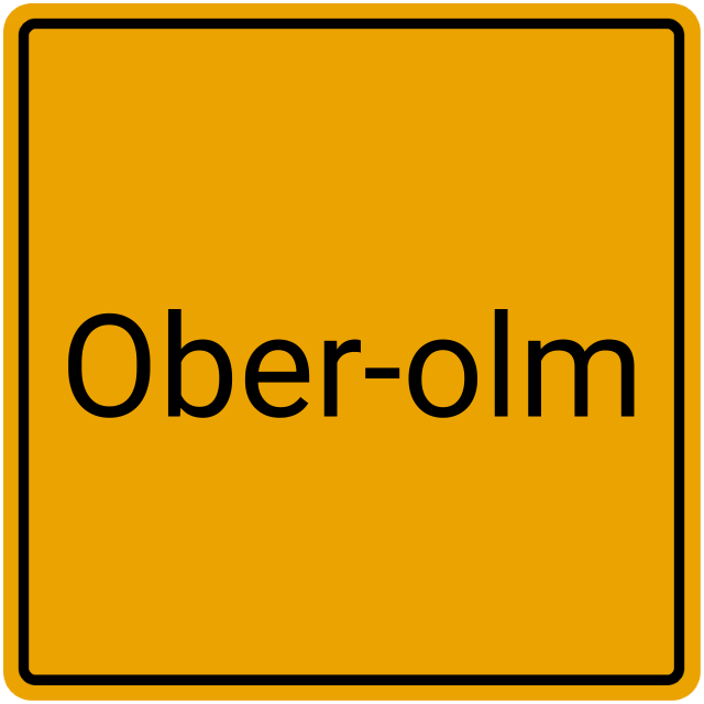 Meldebestätigung Ober-Olm