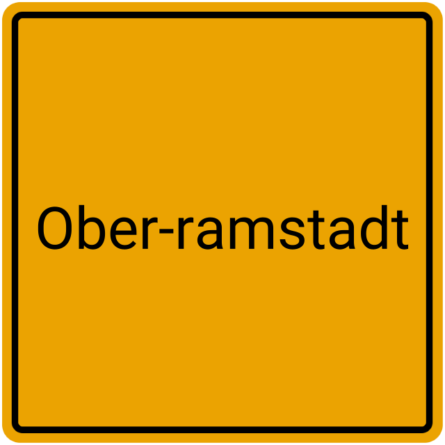 Meldebestätigung Ober-Ramstadt