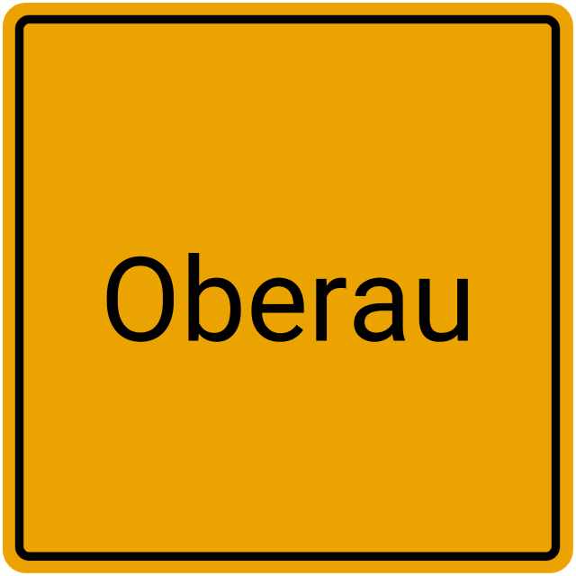 Meldebestätigung Oberau