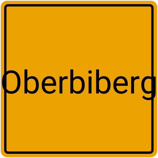 Meldebestätigung Oberbiberg