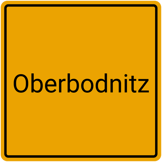 Meldebestätigung Oberbodnitz