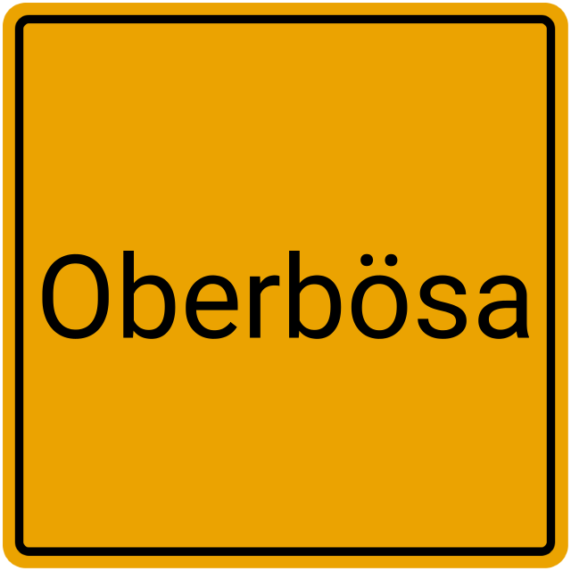 Meldebestätigung Oberbösa