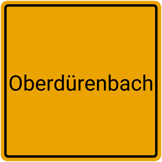Meldebestätigung Oberdürenbach