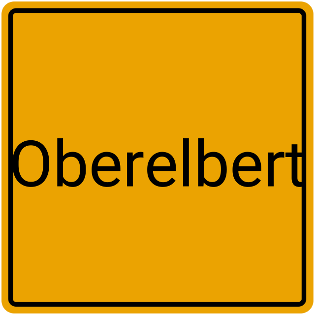 Meldebestätigung Oberelbert