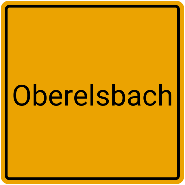 Meldebestätigung Oberelsbach