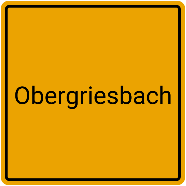 Meldebestätigung Obergriesbach