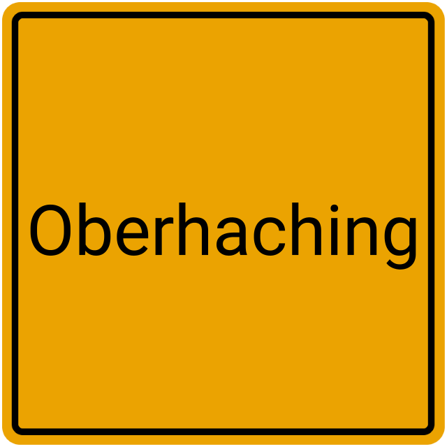 Meldebestätigung Oberhaching