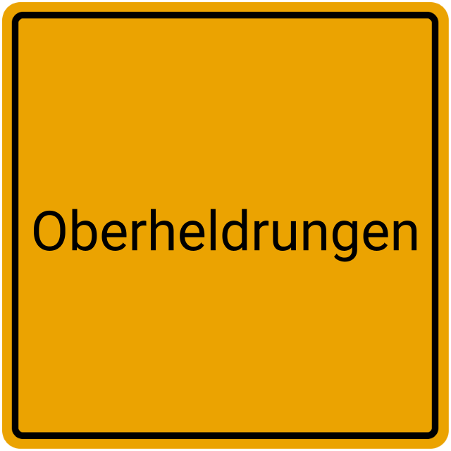 Meldebestätigung Oberheldrungen